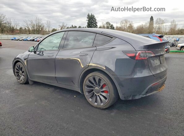 7SAYGDEF3RF155873 2024 TESLA MODEL Gray Rear left