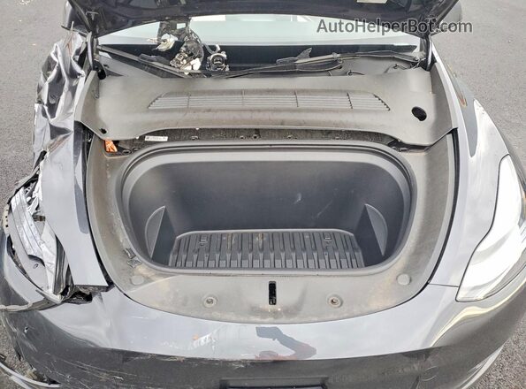 7SAYGDEF3RF155873 2024 TESLA MODEL Gray Engine compartment view