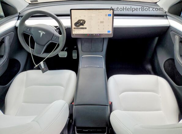 7SAYGDEF3SA343294 2025 TESLA MODEL Black Vista del salpicadero