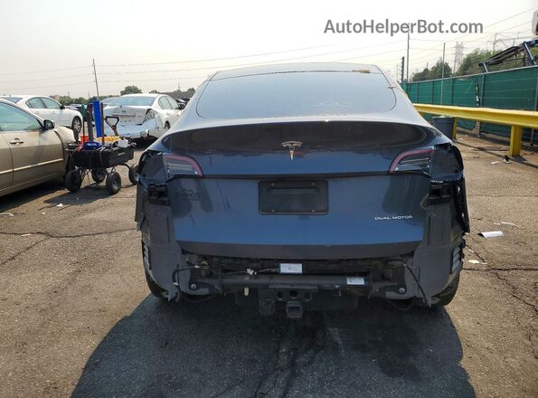 7SAYGDEF4PA049300 2023 TESLA MODEL Gray უკანა ხედი