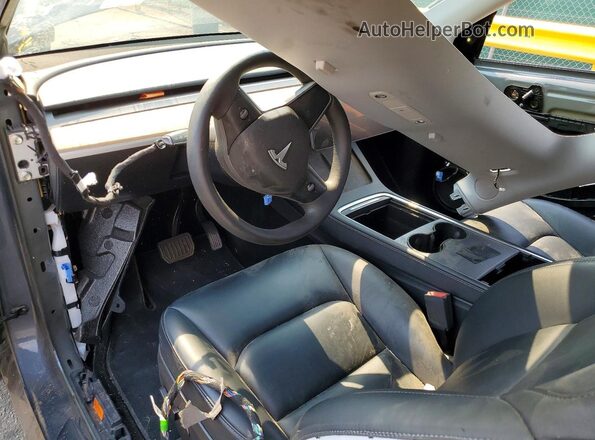 7SAYGDEF4PA049300 2023 TESLA MODEL Gray წინა პანელის ხედი