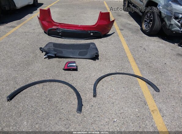 7SAYGDEF4PF606371 2023 TESLA MODEL Y Red Vista del cuadro de instrumentos