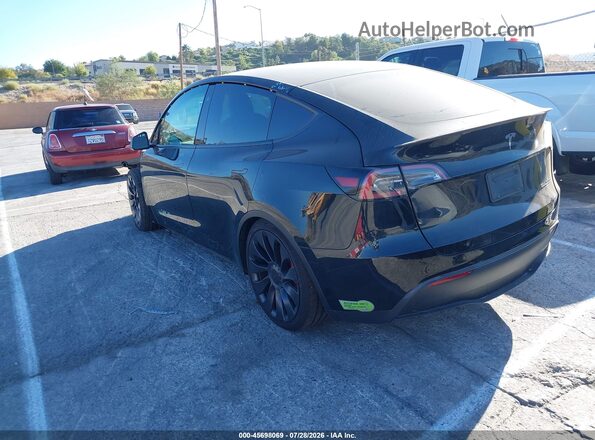 7SAYGDEF4PF640987 2023 TESLA MODEL Y Черный Задняя левая четверть