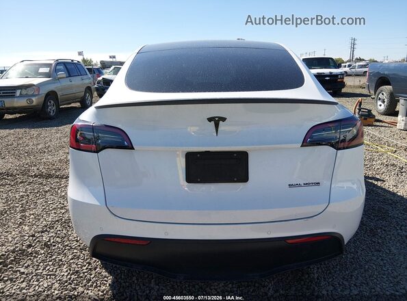 7SAYGDEF5NF396201 2022 TESLA MODEL Y White 