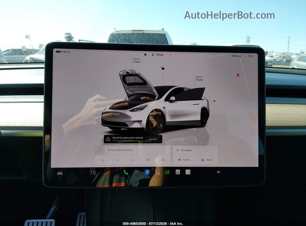 7SAYGDEF5NF396201 2022 TESLA MODEL Y White 