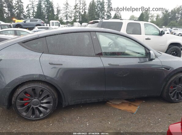 7SAYGDEF5NF397459 2022 TESLA MODEL Y Gray Սարքավորումների վահանակի տեսք