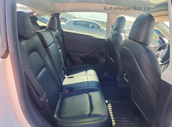 7SAYGDEF5NF552771 2022 TESLA MODEL Белый Вид задних сидений