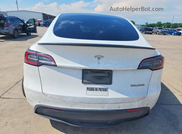 7SAYGDEF5NF552771 2022 TESLA MODEL Белый Вид сзади
