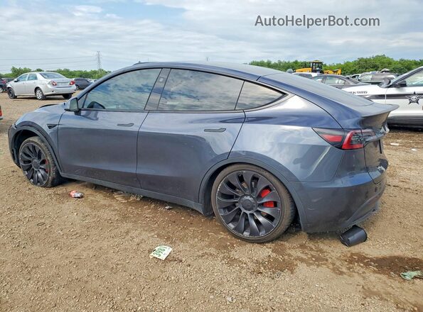 7SAYGDEF5PF909465 2023 TESLA MODEL Gray Հետևի ձախ