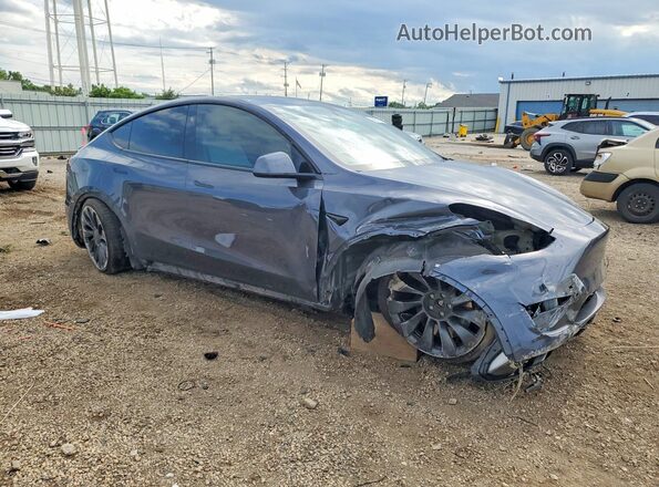 7SAYGDEF5PF909465 2023 TESLA MODEL Gray Առջևի աջ