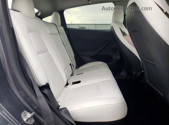 7SAYGDEF5PF909465 2023 TESLA MODEL Gray Հետևի նստատեղերի տեսք