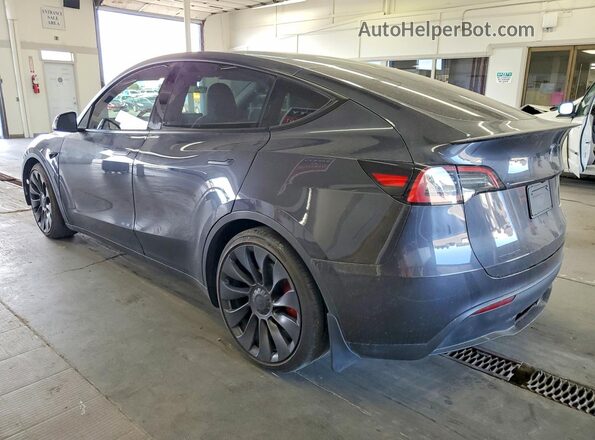 7SAYGDEF5RA330539 2024 TESLA MODEL Charcoal Tył lewy