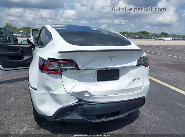 7SAYGDEF6PA049086 2023 TESLA MODEL Y White Դիմացի տեսք