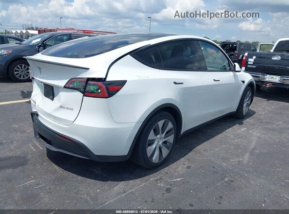 7SAYGDEF6PA049086 2023 TESLA MODEL Y White Հետևի աջ