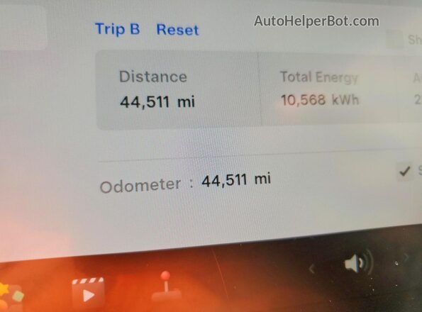 7SAYGDEF6PF666975 2023 TESLA MODEL Black Widok zestawu wskaźników