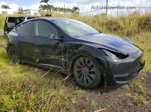 7SAYGDEF6PF666975 2023 TESLA MODEL Black Przód prawy