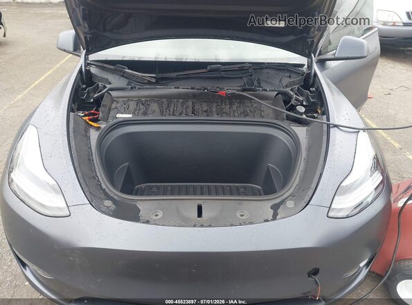 7SAYGDEF6PF668595 2023 TESLA MODEL Y Gray Widok z tyłu