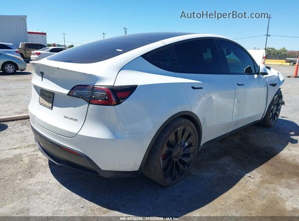 7SAYGDEF6PF822996 2023 TESLA MODEL Y White Задня права чверть