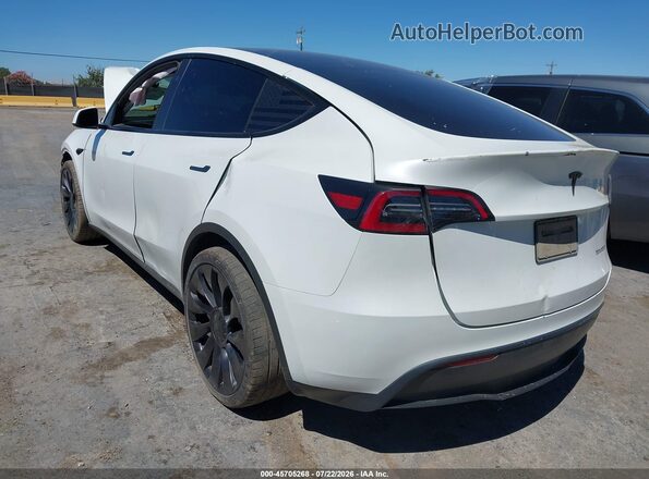 7SAYGDEF6PF822996 2023 TESLA MODEL Y White Задня ліва чверть