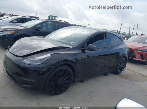 7SAYGDEF6PF895818 2023 TESLA MODEL Y Black Vista interior trasera