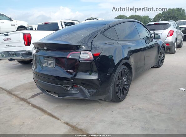 7SAYGDEF6PF895818 2023 TESLA MODEL Y Black Trasero derecho