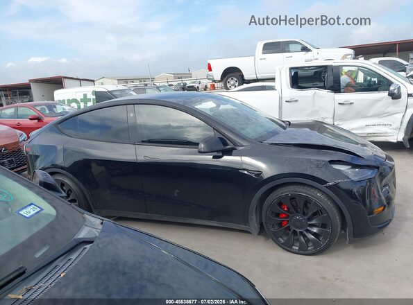 7SAYGDEF6PF895818 2023 TESLA MODEL Y Black Vista del cuadro de instrumentos