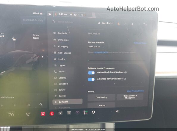 7SAYGDEF6PF895818 2023 TESLA MODEL Y Black 