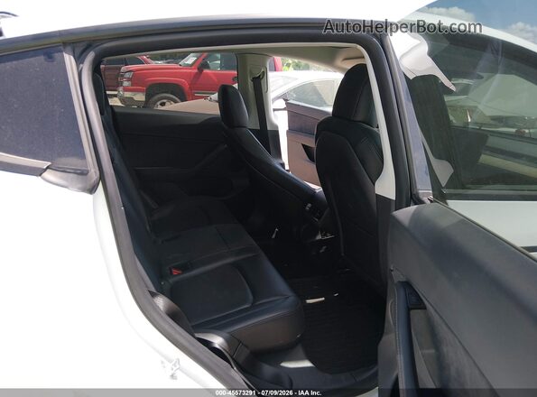 7SAYGDEF7NF307535 2022 TESLA MODEL Y Белый Вид наклейки с VIN-кодом