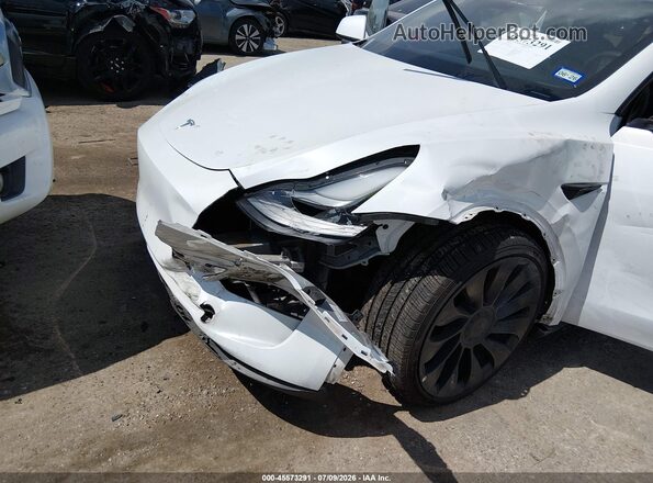 7SAYGDEF7NF307535 2022 TESLA MODEL Y Белый Вид спереди