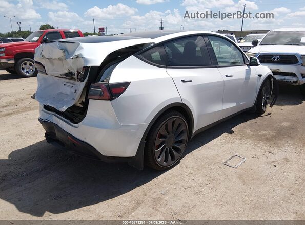 7SAYGDEF7NF307535 2022 TESLA MODEL Y Белый Задняя правая четверть