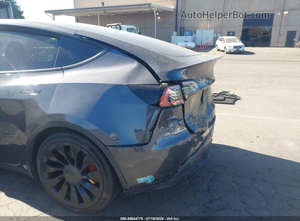 7SAYGDEF7NF346237 2022 TESLA MODEL Y Gray Vista frontal