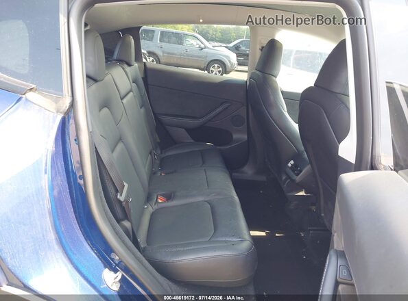 7SAYGDEF7PA049713 2023 TESLA MODEL Y Blue Вид наклейки з VIN-кодом