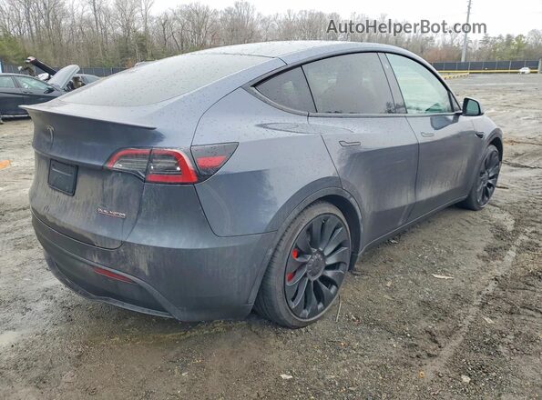 7SAYGDEF7PF588190 2023 TESLA MODEL Gray Tył prawy