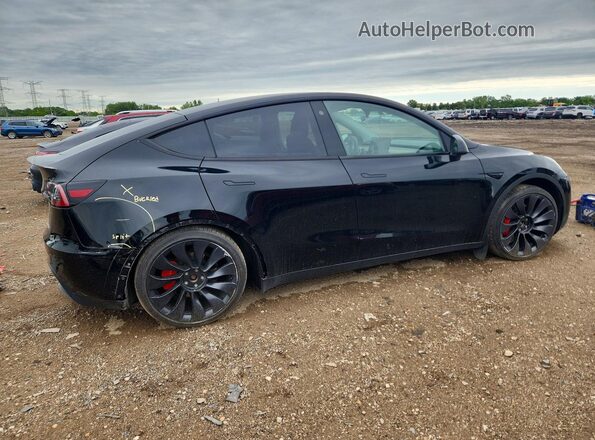 7SAYGDEF7PF708666 2023 TESLA MODEL Black Հետևի աջ