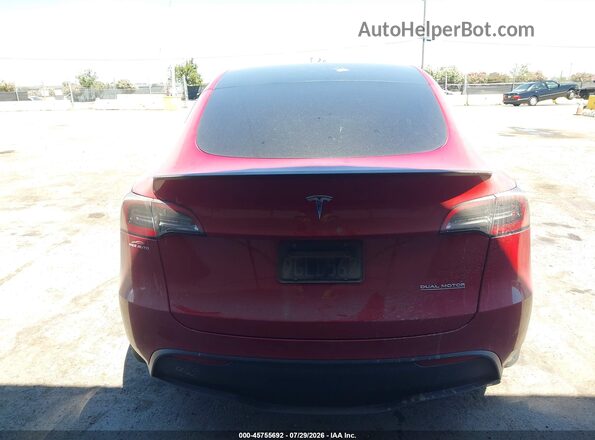 7SAYGDEF7PF740324 2023 TESLA MODEL Y Red 