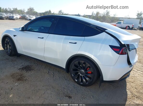 7SAYGDEF7PF804023 2023 TESLA MODEL Y White Задня ліва чверть