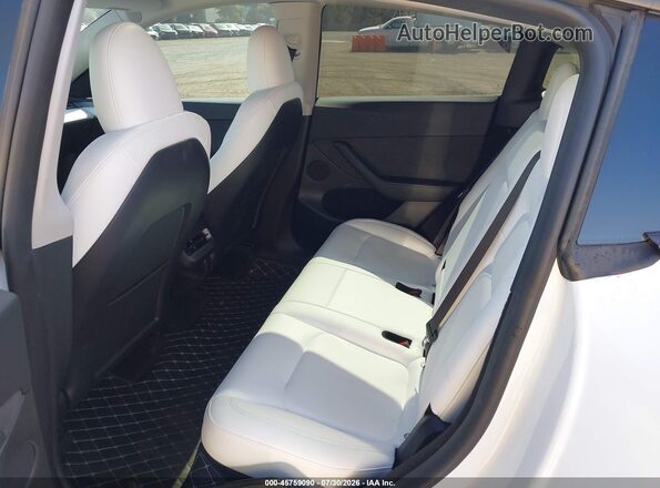 7SAYGDEF7PF804023 2023 TESLA MODEL Y White Вид наклейки з VIN-кодом