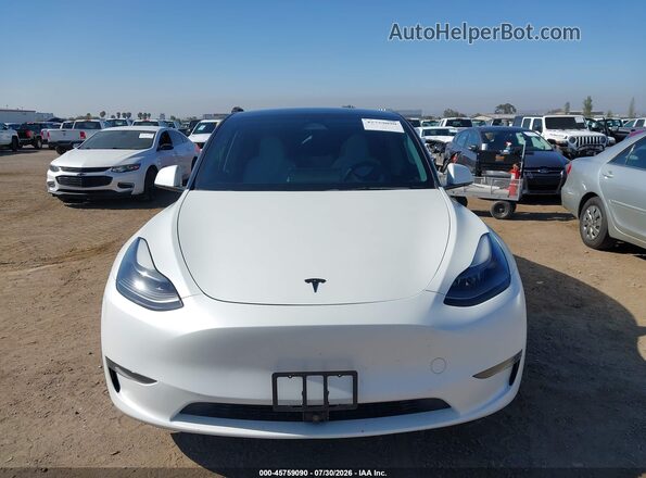 7SAYGDEF7PF804023 2023 TESLA MODEL Y White Вид задньої частини салону