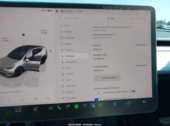 7SAYGDEF7PF804023 2023 TESLA MODEL Y White 