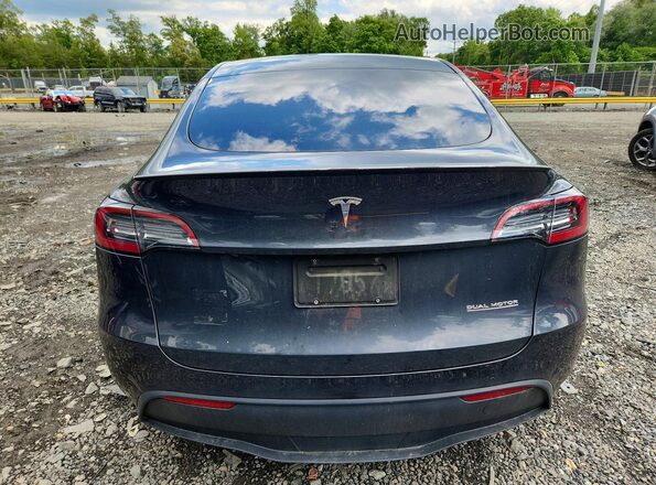 7SAYGDEF7RF043335 2024 TESLA MODEL Gray Հետևի տեսք