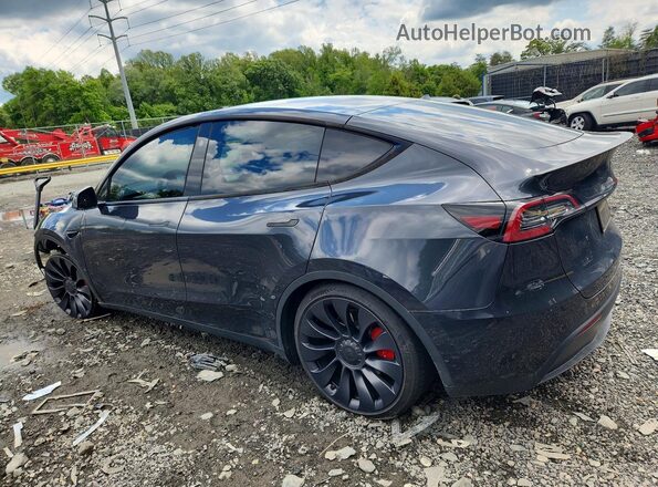 7SAYGDEF7RF043335 2024 TESLA MODEL Gray Հետևի ձախ