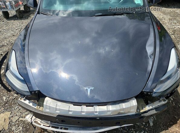 7SAYGDEF7RF043335 2024 TESLA MODEL Gray Շարժիչի բաժամունքի տեսք