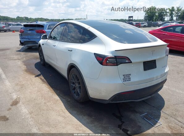 7SAYGDEF8NF455418 2022 TESLA MODEL Y White Trasero izquierdo
