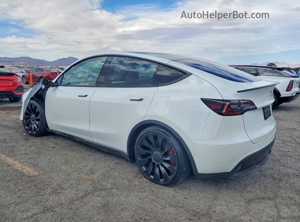 7SAYGDEF8NF489990 2022 TESLA MODEL White უკანა მარცხენა