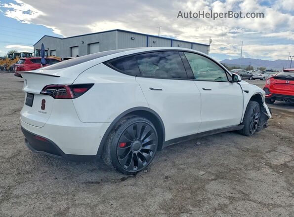 7SAYGDEF8NF489990 2022 TESLA MODEL White უკანა მარჯვენა