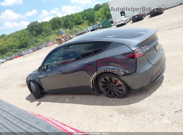 7SAYGDEF8NF546205 2022 TESLA MODEL Y Gray Vista interior de 360 grados