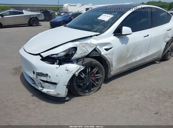 7SAYGDEF8PF702326 2023 TESLA MODEL Y White Դիմացի տեսք