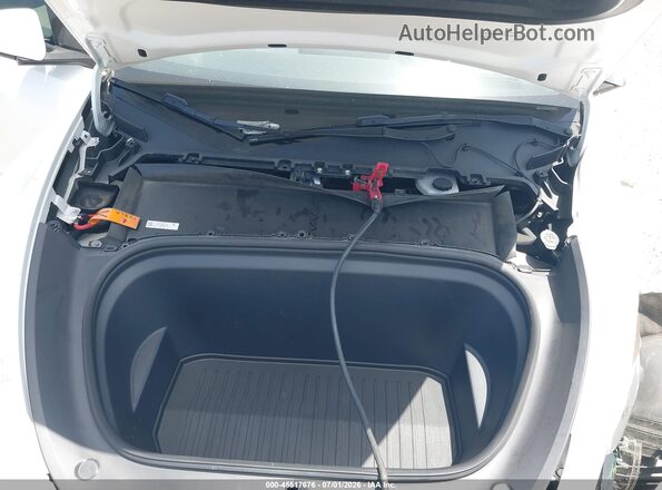 7SAYGDEF8PF702326 2023 TESLA MODEL Y White Հետևի տեսք