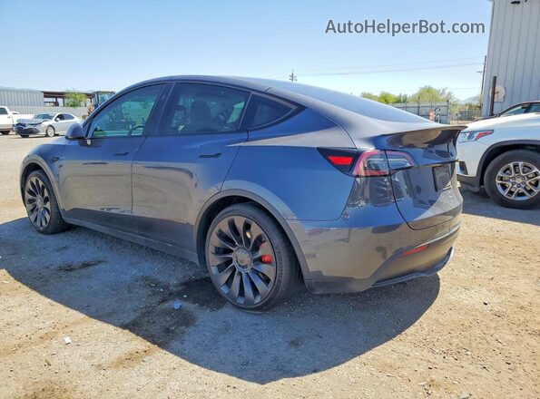 7SAYGDEF8PF948695 2023 TESLA MODEL Gray Trasero izquierdo