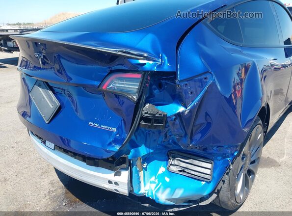7SAYGDEF8SF232095 2025 TESLA MODEL Y Синий Вид спереди